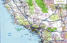 Southern California Highway Map Outline Printable Road Map - California Road Map Free