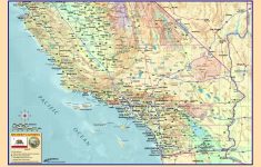 Southern California Wall Map - The Map Shop - California Wall Map