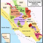 Southern California Wine Country Map Fresh Sonoma Valley   Wine Country Map Of California