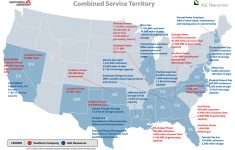 Southern Company/agl Resources Deal Would Create Leading U.s. Joint - Florida Power Companies Map
