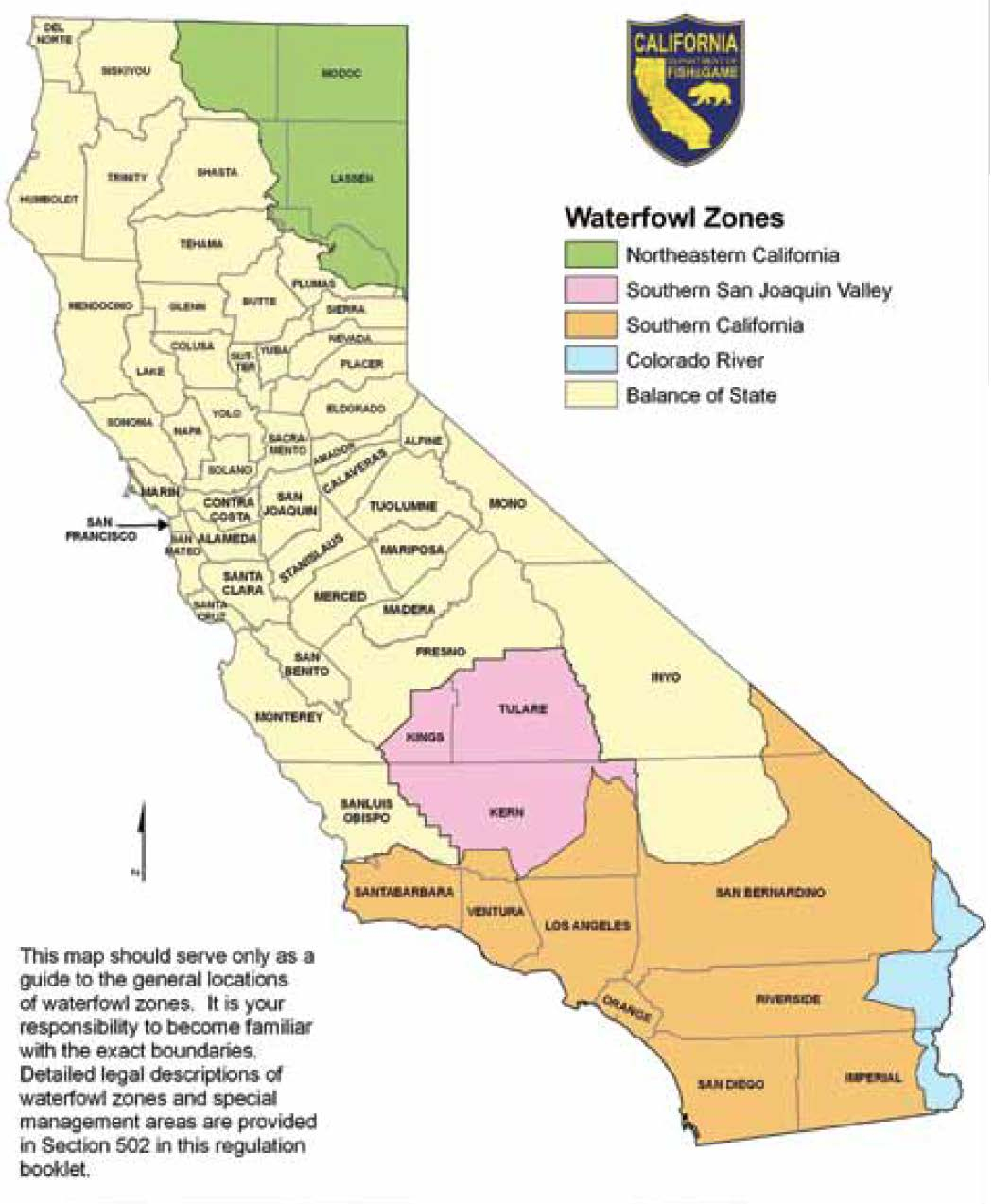 Southern | We&amp;#039;ve Moved To Www.legallabrador. - Southern California Hunting Maps