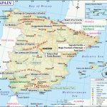 Spain Map, Printable And Detailed Map Of Spain   Custom Printable Maps