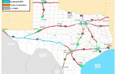 Speed Limits On Interstate Highways In Texas [4200X3519] : Mapporn - Texas Interstate Map