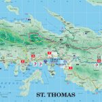 St. Thomas Map   St. Thomas, U.s. Virgin Islands   Printable Map Of St Croix