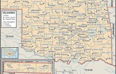 State And County Maps Of Oklahoma - Printable Map Of Norman Ok