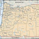 State And County Maps Of Oregon   Oregon Road Map Printable