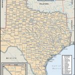 State And County Maps Of Texas   Coryell County Texas Map