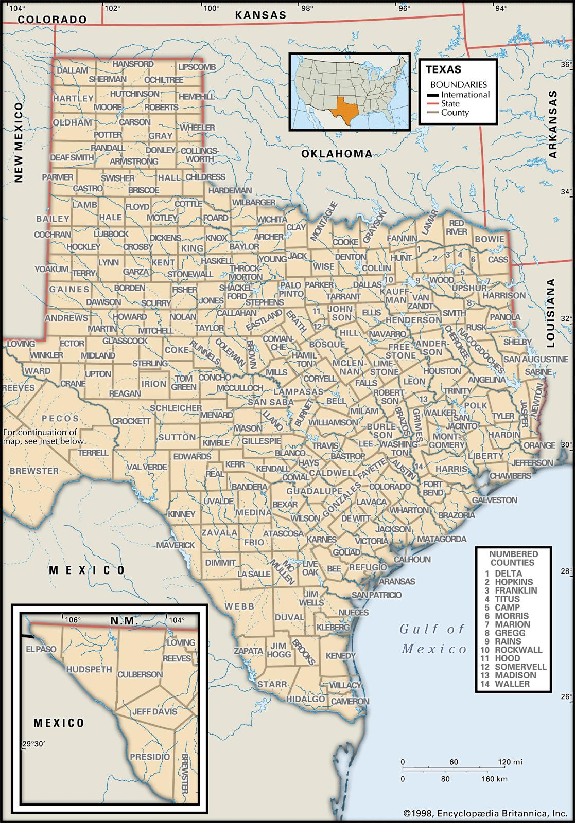 Google Maps Texas Counties - Printable Maps