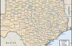 State And County Maps Of Texas - Texas Survey Maps