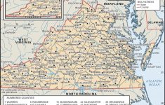 State And County Maps Of Virginia – Virginia County Map Printable