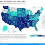 State And Local Sales Tax Rates In 2017 | Tax Foundation   Texas Sales Tax Map