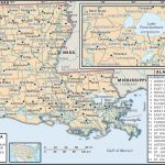 State And Parish Maps Of Louisiana   Printable Map Of Louisiana