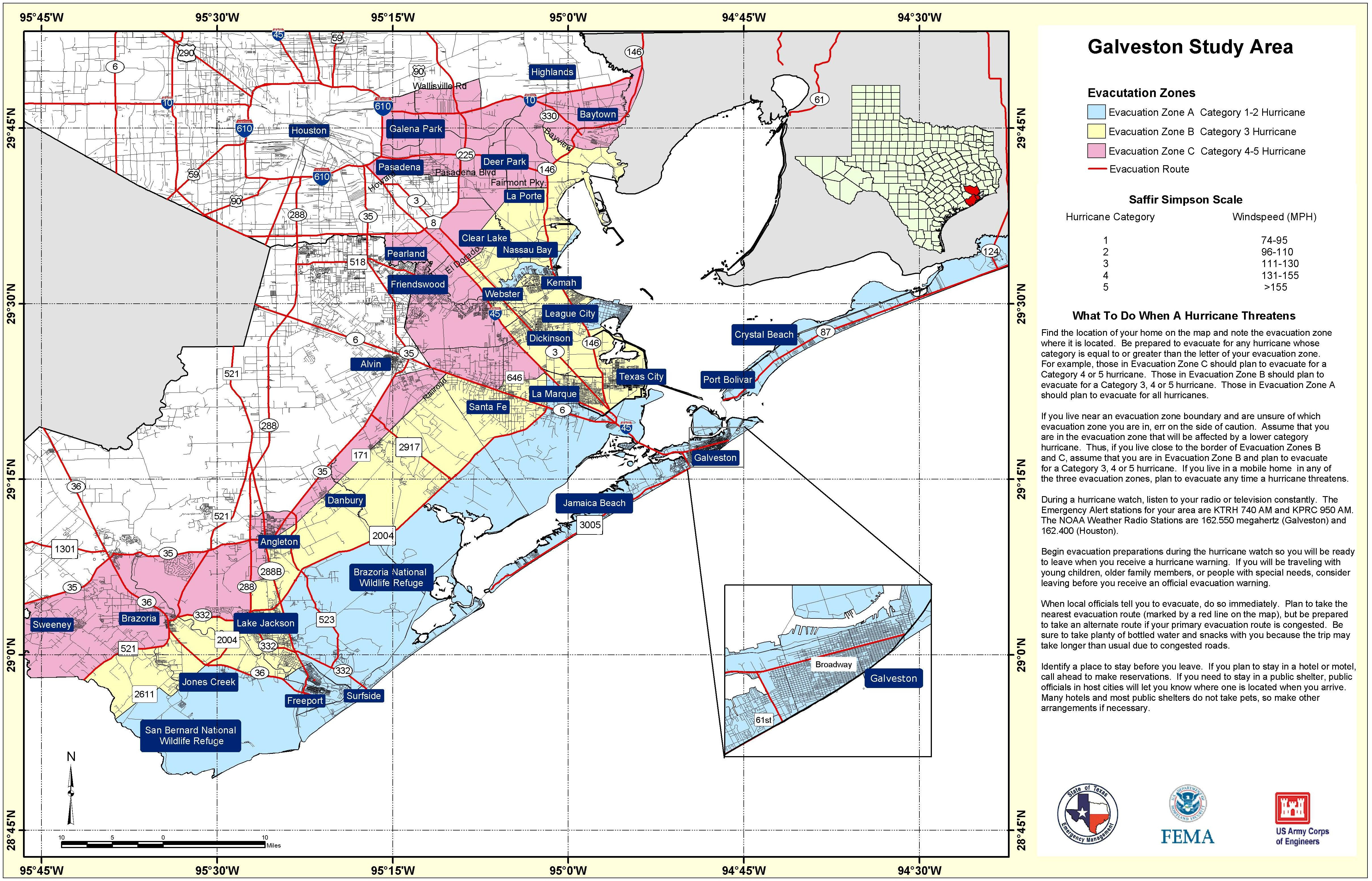 fema flood zone maps galveston county