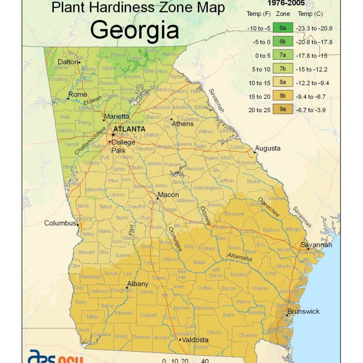 State Maps Of Usda Plant Hardiness Zones - Florida Growing Zones Map ...