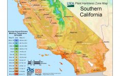State Maps Of Usda Plant Hardiness Zones - Usda Hardiness Zone Map California
