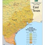 State Maps Of Usda Plant Hardiness Zones   Usda Zone Map Texas