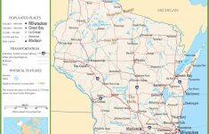 States Map With Cities. Wisconsin Road Map – States Map With Cities – Wisconsin Road Map Printable