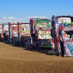 Steaks, Cadillacs, And More: The Route 66 Roadside Attractions Of   Cadillac Ranch Texas Map