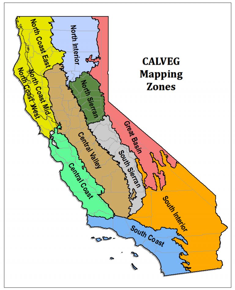 Stelprd Big Of Map California Climate Zones Map - Klipy - Usda Zone Map ...