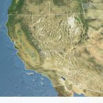 Stock Video California Map Of California Springs California   Satellite Map Of California