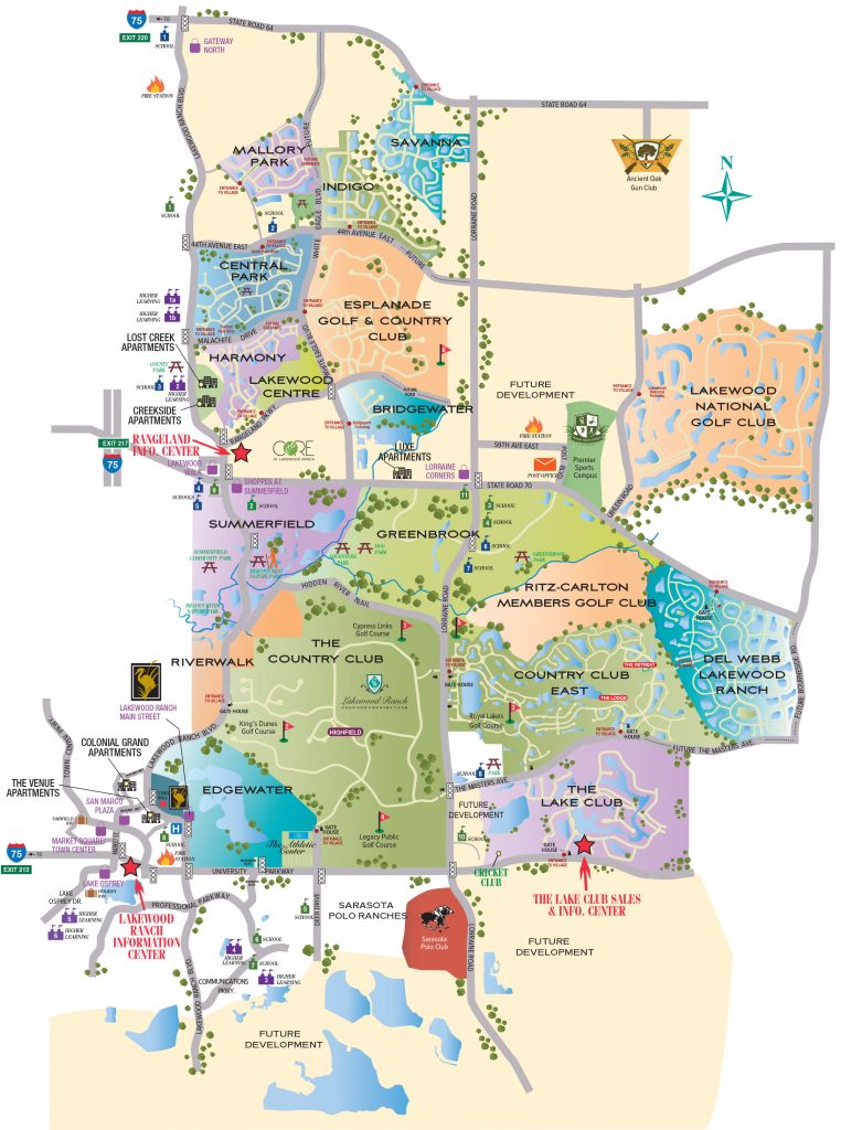 Lakewood Ranch Zip Code Map