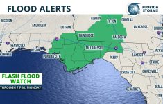 Strong Storms, Flash Flood Risk Continues In North Florida Monday - Flood Maps Gainesville Florida