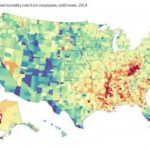Study Found Certain Clusters Of Cancer Hot Spots   Map Of Cancer Clusters In Florida