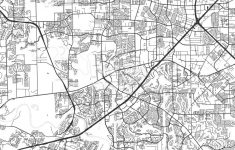 Sugar Land, Texas - Area Map - Light | Hebstreits - Sugar Land Texas Map