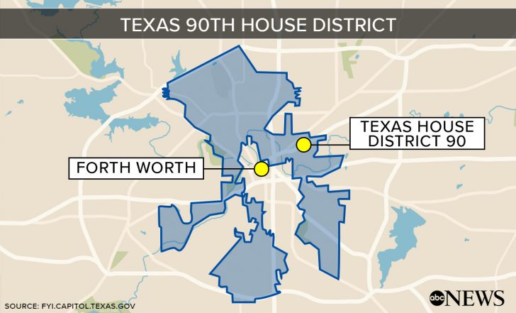 Texas House District Map