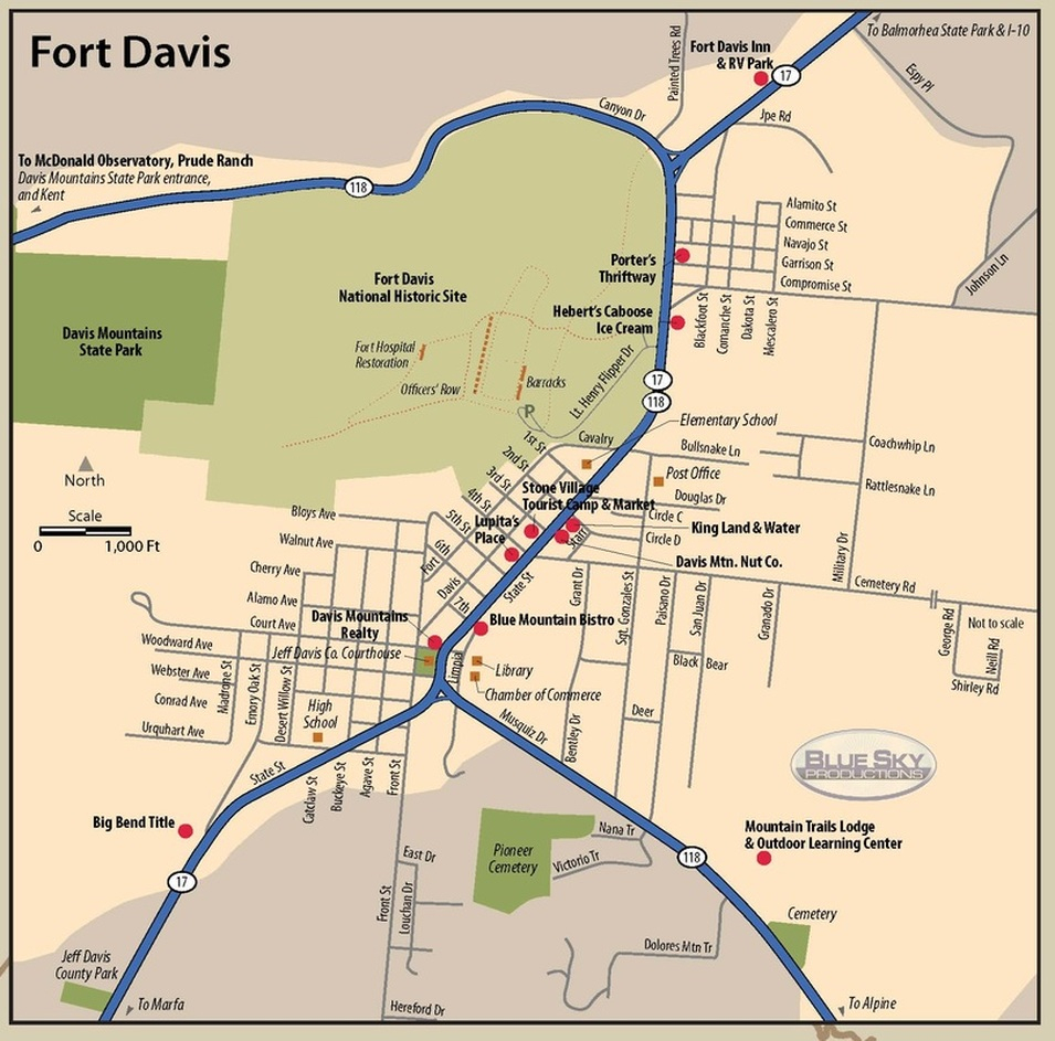 Surprising Ideas Fort Davis Texas Map Religion - World Maps - Fort Davis Texas Map