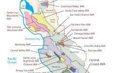 Swe Map 2019: California—Northern Central Coast – Wine, Wit, And Wisdom - Central California Wineries Map