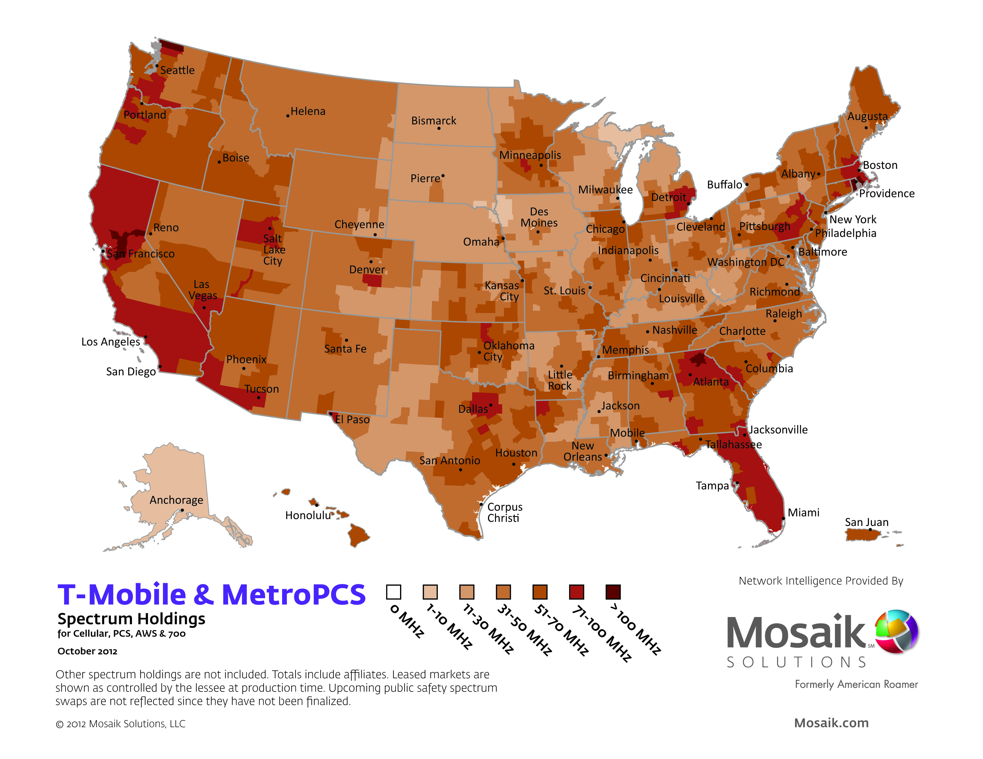 T-Mobile Usa To Merge With Metropcs - Metropcs Coverage Map Texas