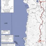 Tahoe Rim Trail Spooner Summit To Kingsbury North Lake Tahoe   Lake Tahoe California Map