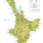 Take A Road Trip On New Zealand's North Island   New Zealand North Island Map Printable