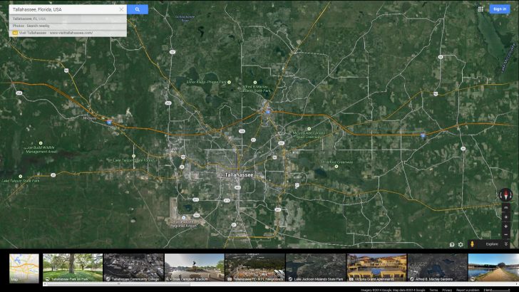 Tallahassee, Florida Map - Google Maps Tallahassee Florida | Printable Maps