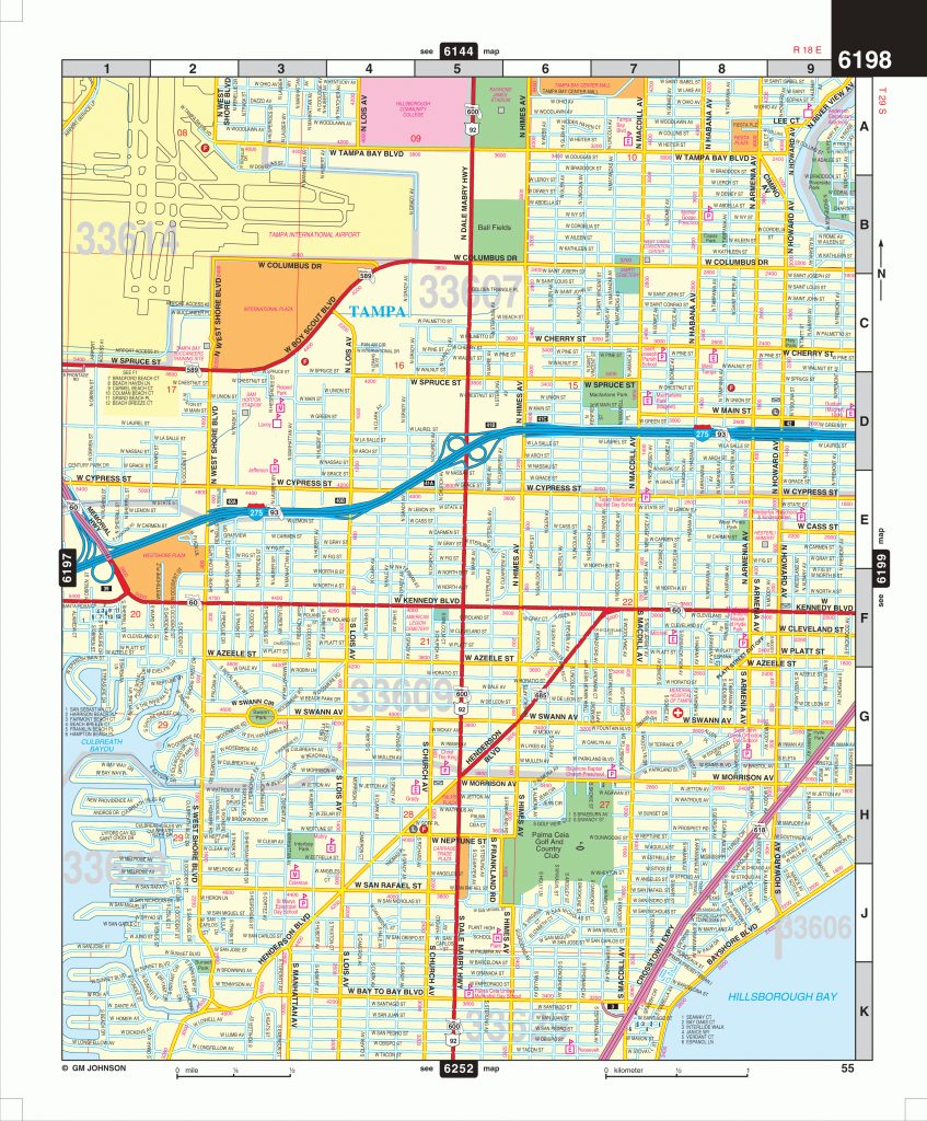 Map Of Tampa Florida And Surrounding Area - Printable Maps