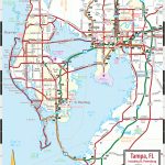 Tampa, St. Petersburg & Clearwater Map   Clearwater Beach Florida Map