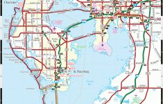 Tampa, St. Petersburg &amp; Clearwater Map - St Pete Beach Florida Map