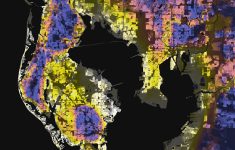 tampa st petersburg florida elevation and population density 2010 florida elevation above sea level map Tampa-St. Petersburg, Florida – Elevation And Population Density, 2010 - Florida Elevation Above Sea Level Map