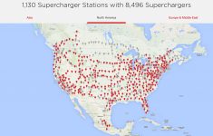 Tesla Supercharger Network 2018 — Plans Call For Rapid Expansion - Ev Charging Stations California Map