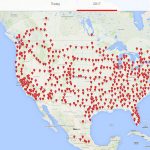 Tesla Updates Supercharger Map For 2017 (Plans) | Cleantechnica   Charging Stations In Texas Map