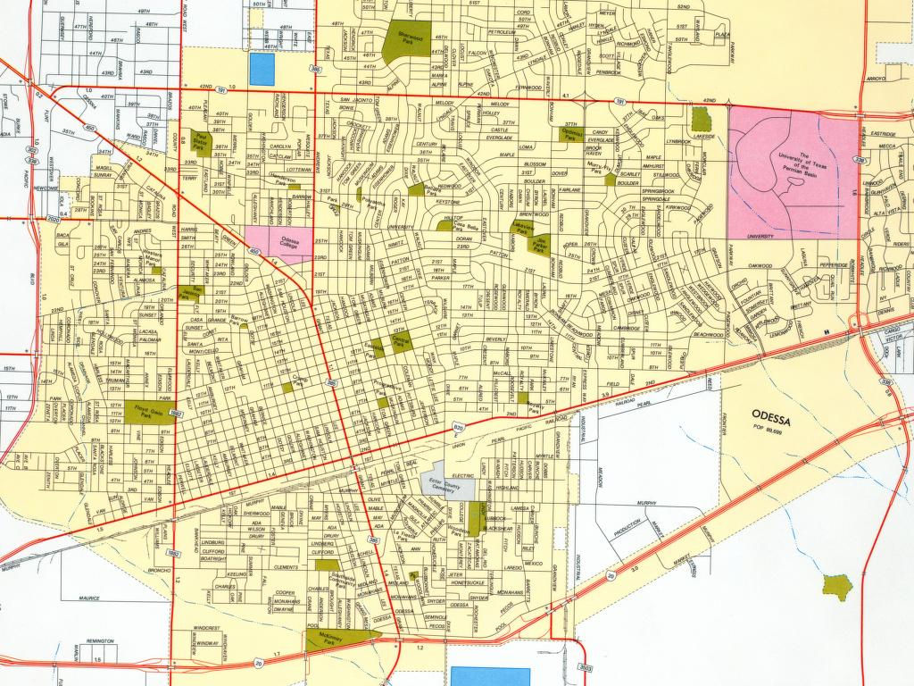 Texas City Maps - Perry-Castañeda Map Collection - Ut Library Online - City Map Of Amarillo Texas