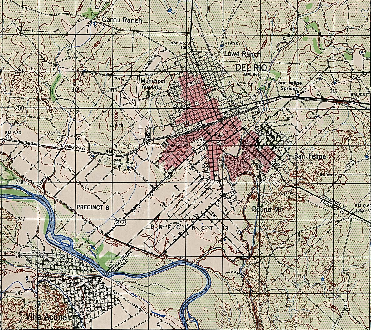 Texas City Maps - Perry-Castañeda Map Collection - Ut Library Online - Google Maps Fort Hood Texas