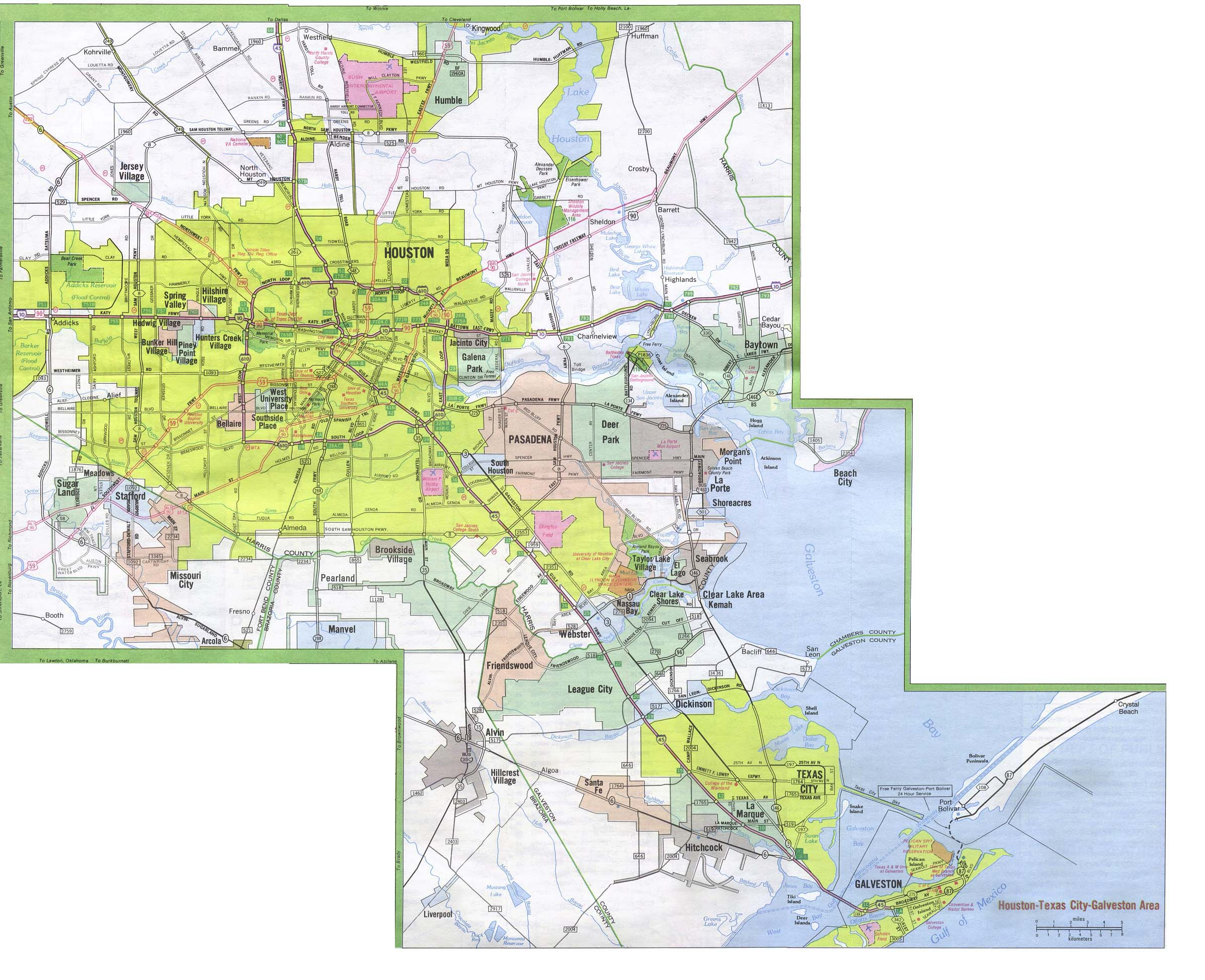 Map Of Brownsville Texas Area Printable Maps