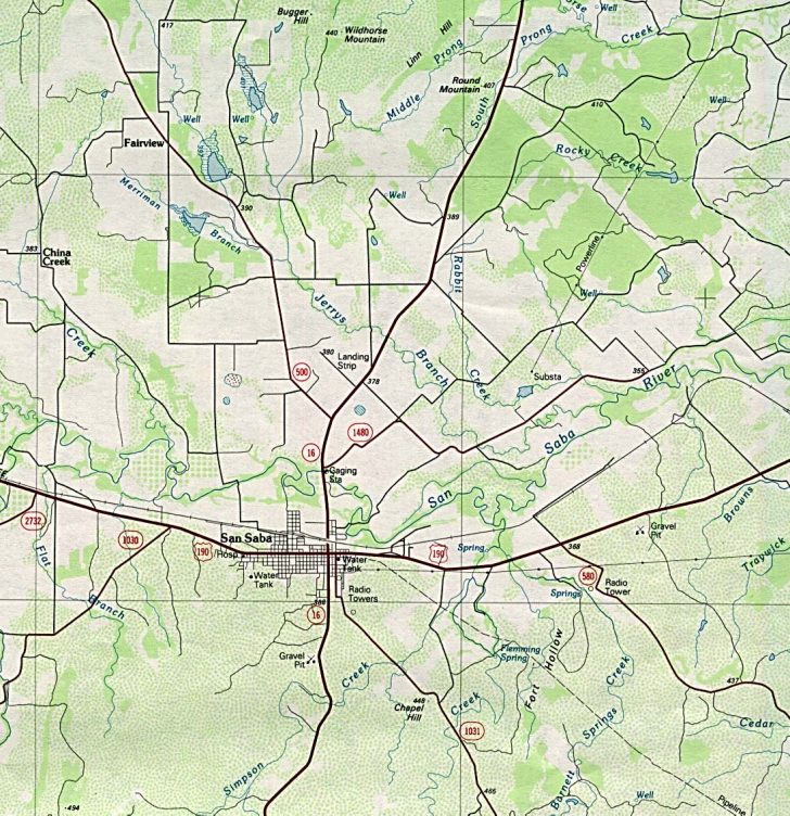 Street Map Of San Angelo Texas