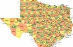 texas county map complete map of texas Texas County Map - Complete Map Of Texas