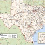 Texas County Wall Map   Maps   Giant Texas Wall Map