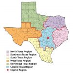 Texas Dps Launches Social Media Accounts   Texas Dps Region Map