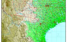 Texas Elevation Map - Interactive Elevation Map Of Florida