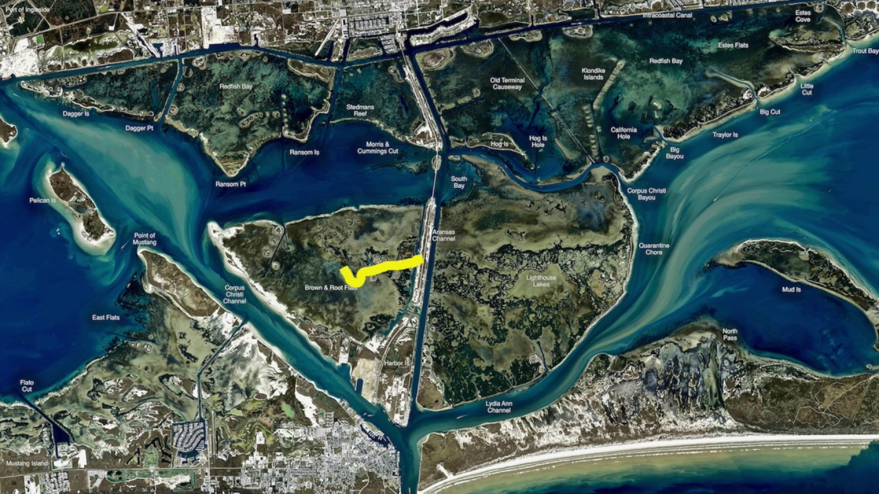 Texas Fishing Tips Kayak Fishing Report Feb 2 2017 With Rockport - Texas Kayak Fishing Maps